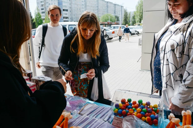 Празднование дня рождения ТЦ «Лидер».