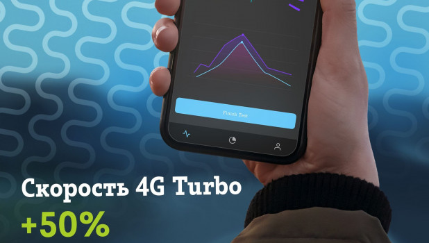 Tele2, российский оператор мобильной связи, запускает опцию 4G Turbo. 
