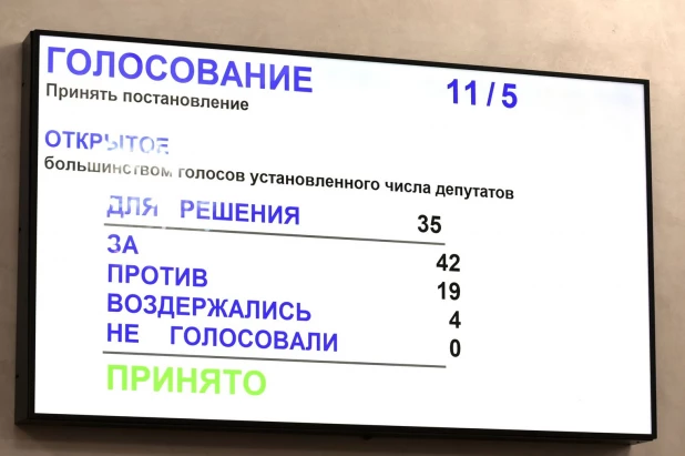 25 мая в Барнауле прошла 20 сессия Алтайского краевого законодательного собрания. 