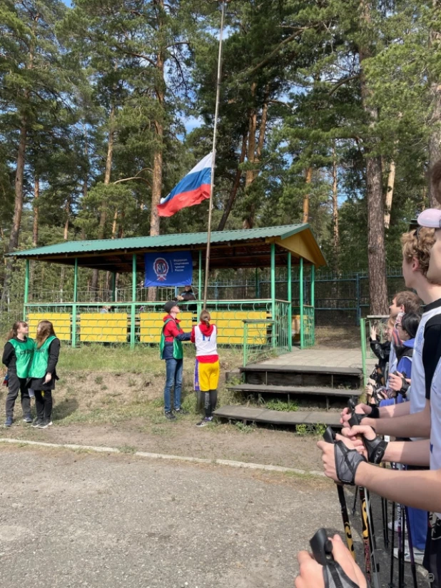 В Ленточном бору прошли соревнования по спортивному туризму.