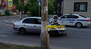 Автомобиль сбил ребенка на самокате в центре Барнаула

