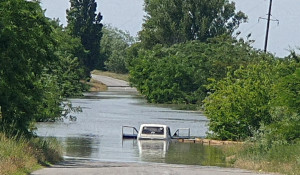 Регион после затопления из-за разрушения части Каховской ГЭС