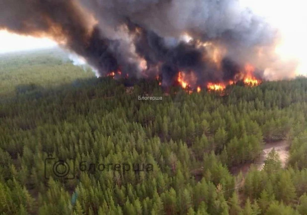 Пожар в Егорьевском районе