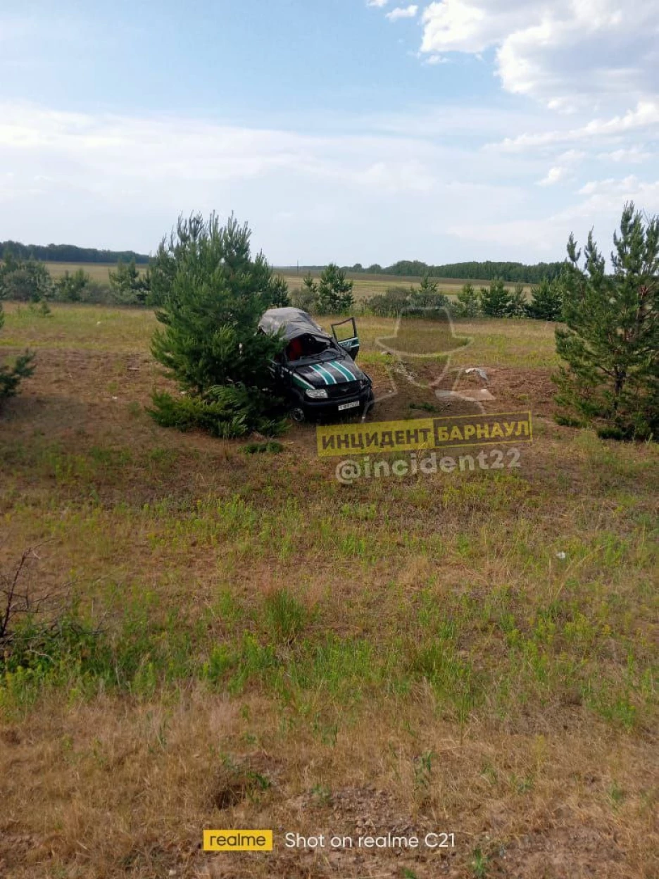 В алтайском районе автомобиль ФССП попал в ДТП