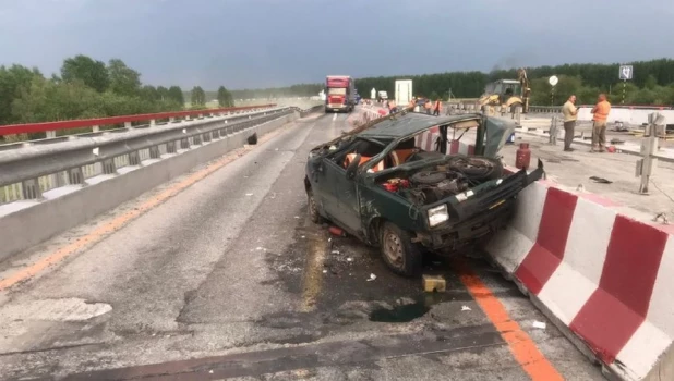 Смертельная авария под Новосибирском