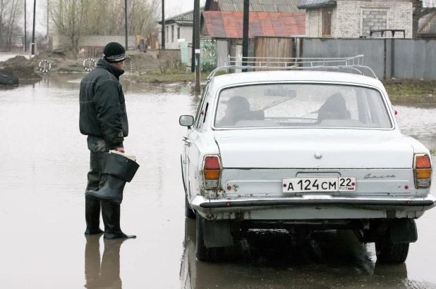 Паводок в Затоне. 2010 год. 