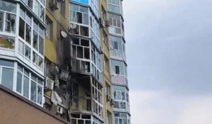 Упавший беспилотник