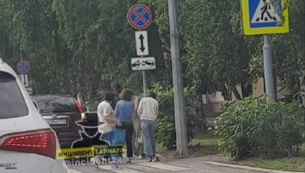 В Барнауле сбили женщину на пешеходном переходе