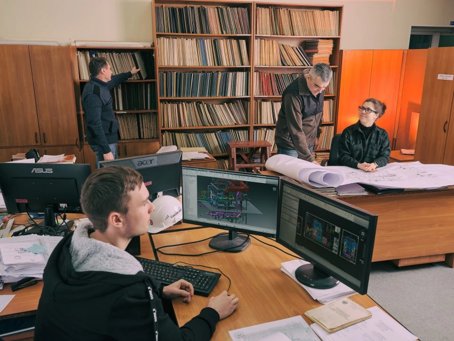 Производство завода «Сибэнергомаш-БКЗ».