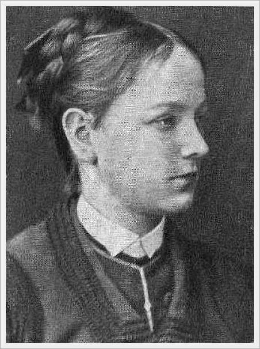 Елизавета Крупская в молодости.