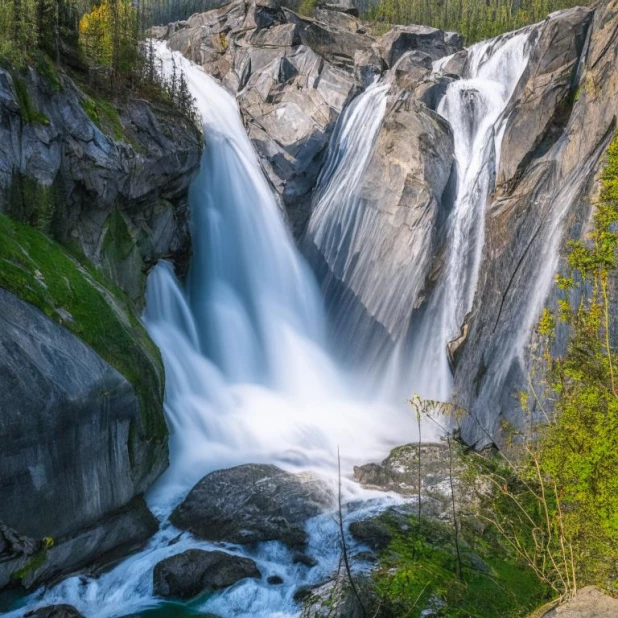 Камышлинский водопад.