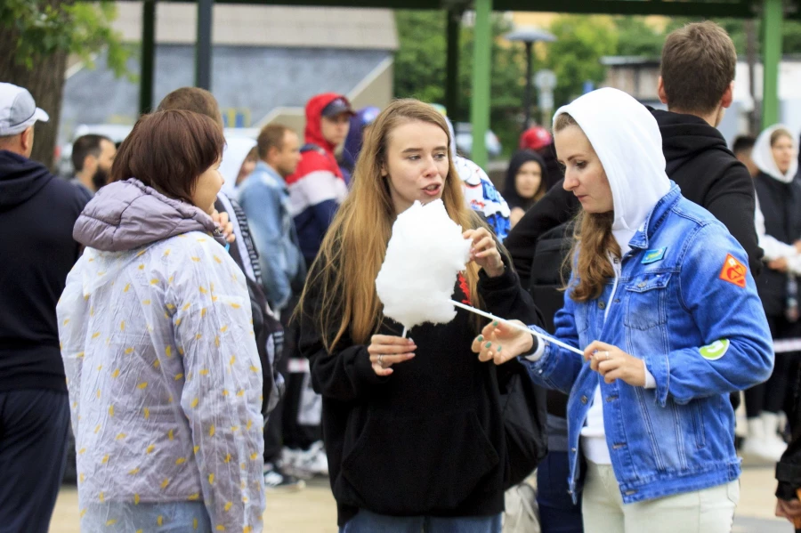 День молодежи в Изумрудном парке.