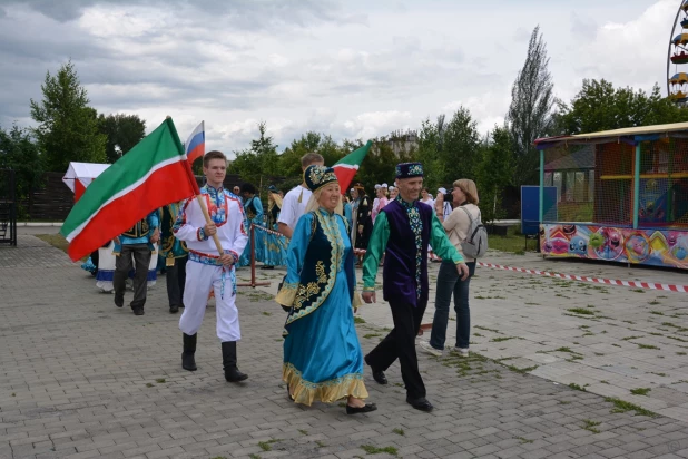 "Сабантуй" в парке "Арлекино".