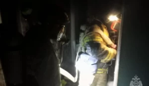 Пожарные эвакуировали 37 человек из горящей многоэтажки в Бийске