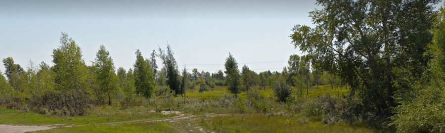 Как выглядит место, где появится новый парк на правом берегу Барнаула. 