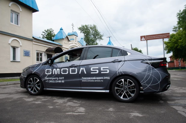 Тест-драйв OMODA S5 в Барнауле.