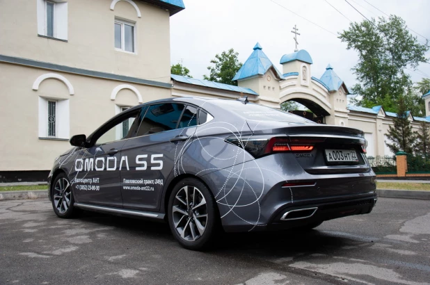 Тест-драйв OMODA S5 в Барнауле.