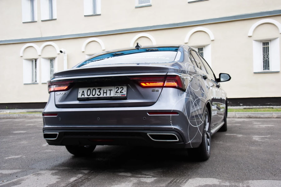 Тест-драйв OMODA S5 в Барнауле.