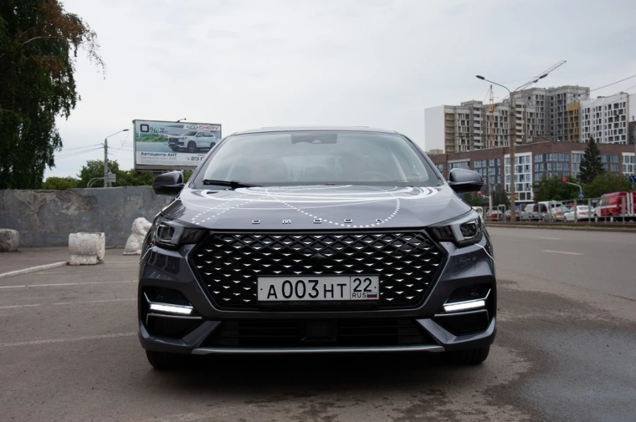 Тест-драйв OMODA S5 в Барнауле.