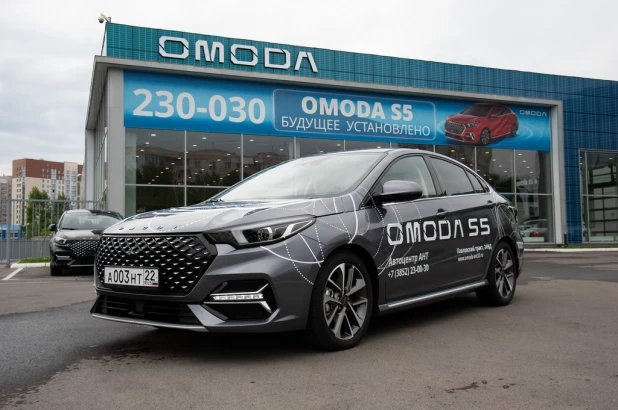 Тест-драйв OMODA S5 в Барнауле.