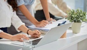 Работа в офисе.