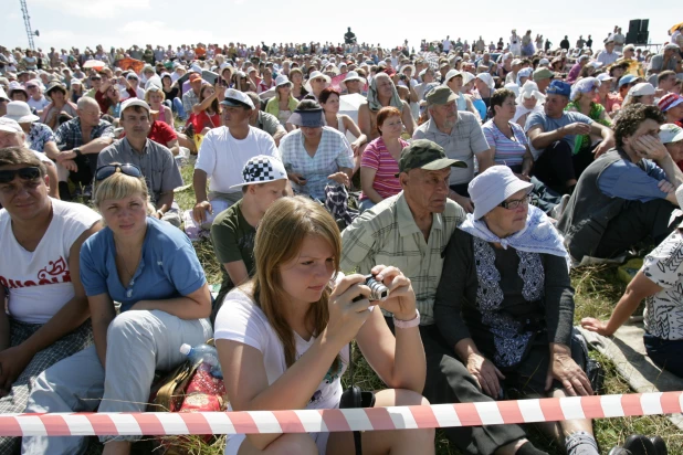 Шукшинский фестиваль, Сростки, 25 июля 2010 год.