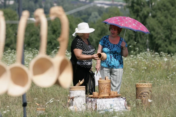 Шукшинский фестиваль, Сростки, 25 июля 2010 год.