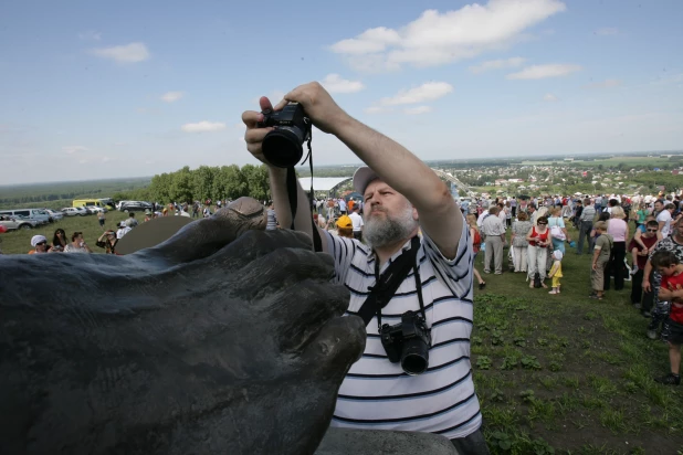 Шукшинский фестиваль, Сростки, 25 июля 2010 год.