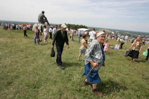 Шукшинский фестиваль, Сростки, 25 июля 2010 год.