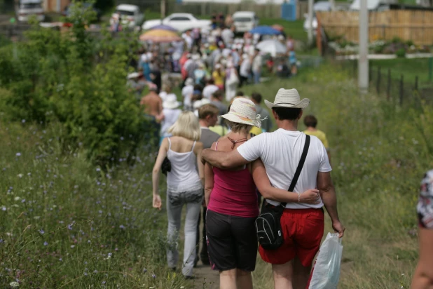 Шукшинский фестиваль, Сростки, 25 июля 2010 год.