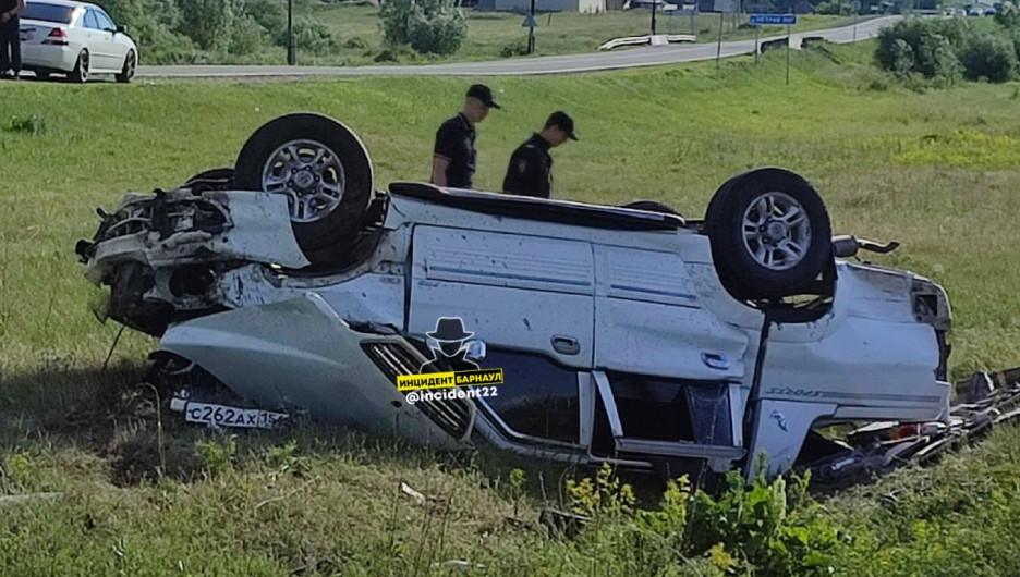 Авария на трассе Павловск - Ребриха