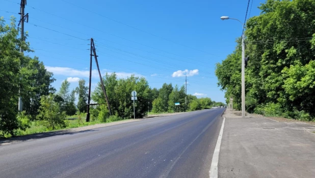 Ремонт дорог в Барнауле.