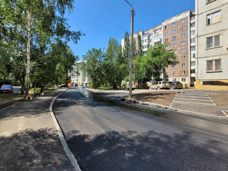 Ремонт дорог в Барнауле.