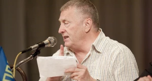Владимир Жириновский в Барнауле, июль, 2011 год. 