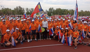 Томенко открыл 43-ю олимпиаду сельских спортсменов. 