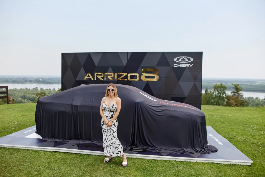 В Барнауле  презентовали новый седан D-класса Arrizo 8 от Chery.