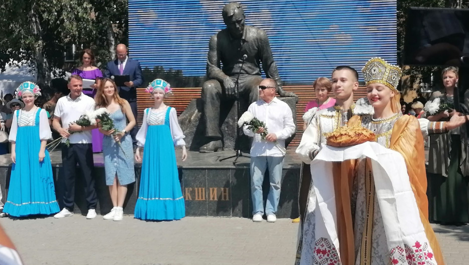 Открытие "Шукшинских дней на Алтае" в Барнауле 2023.