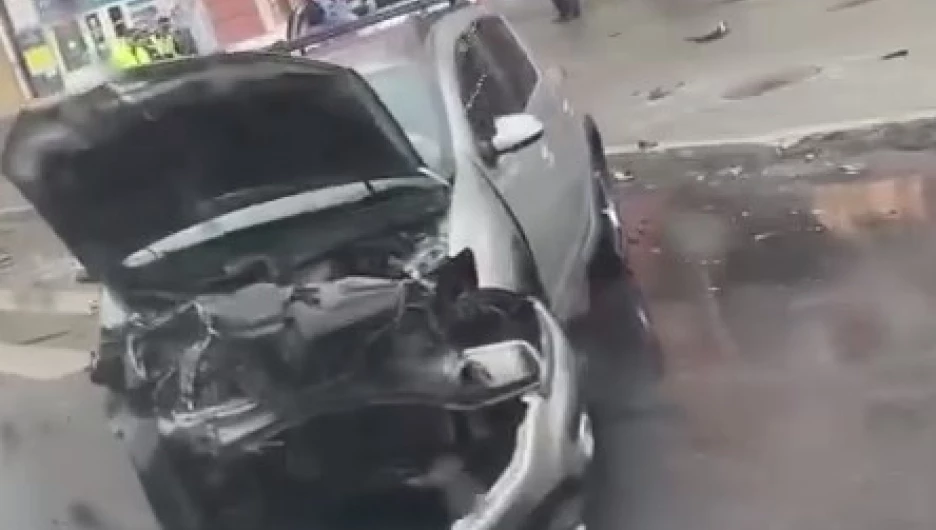 Появились подробности утренней аварии с автомобилем ДПС в Барнауле 