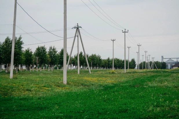 Дома в селе Дружба. 