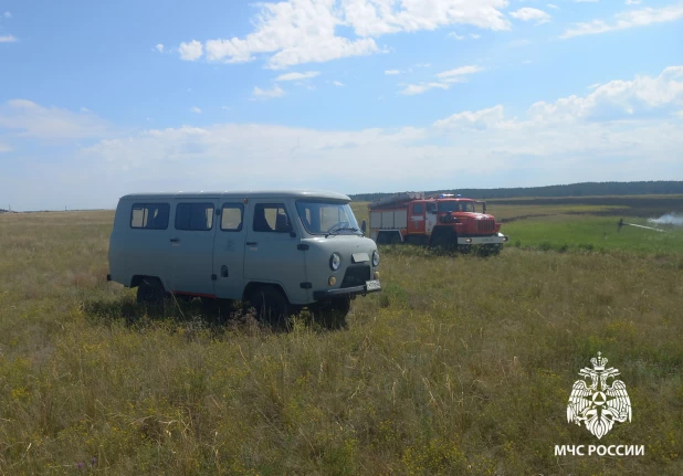 Пожар в Завьяловском районе