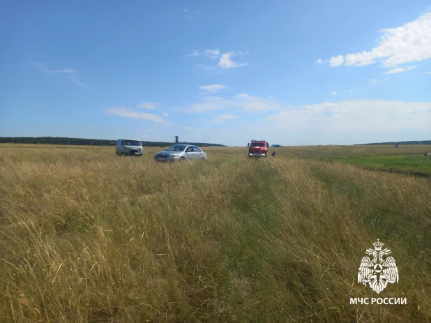 Пожар в Завьяловском районе