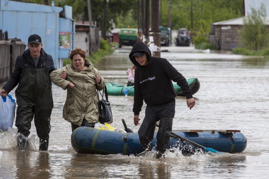 Наводнение-2014 в Бийске. 