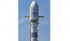 Запуск ракеты Falcon Heavy.