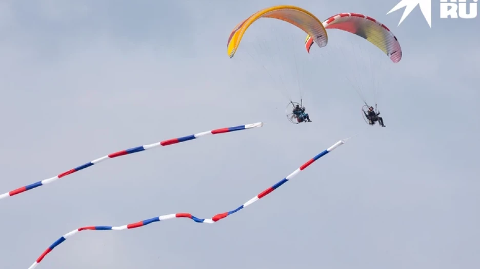 Авиашоу в Мочище.