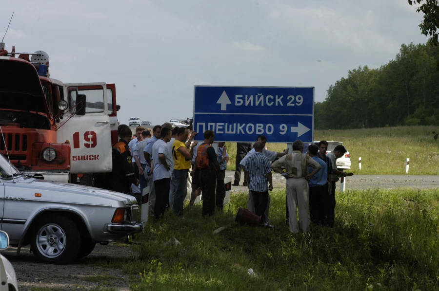 Место гибели Михаила Евдокимова