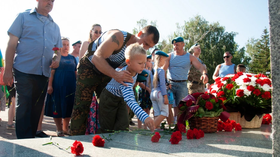 День ВДВ в Барнауле 2023.