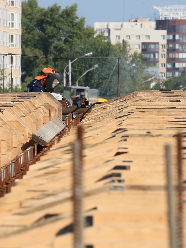 Реконструкция моста по пр. Ленина.