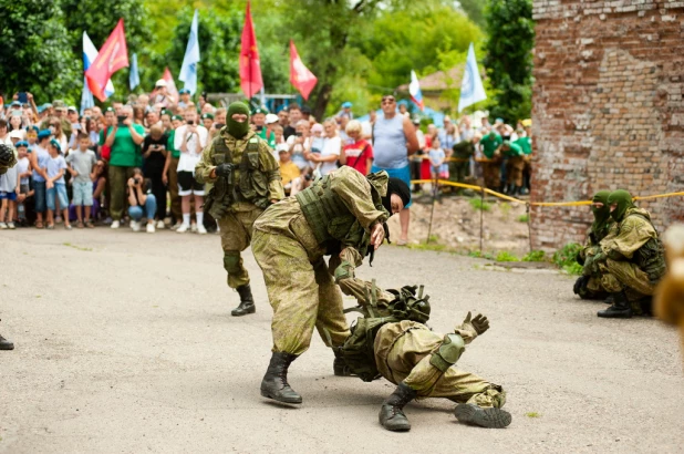 День ВДВ в Барнауле.