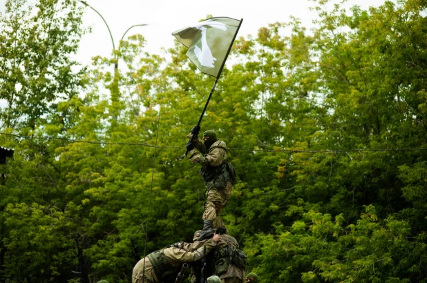 День ВДВ в Барнауле.