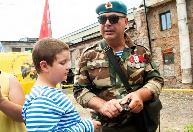 День ВДВ в Барнауле.